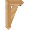 Ekena Millwork Traditional Arts & Crafts Rough Sawn Bracket, Western Red Cedar, 6"W x 20"D x 32"H BKT06X20X32TRA03RWR - alternate 4